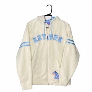 Disney eeyore fleece zip up